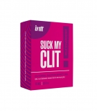 Гель для клитора Suck my Clit - посасывание волнами, клубника, 15 мл