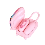 Вибратор 2в1 BeYourLover Magic Suitcase с бесконтактным клиторальным стимулятором, розовый