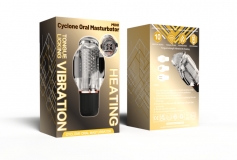 MINI Cyclone Oral Masturbator Автоматический мастурбатор с имитацией движений языка, вибрацией и нагревом
