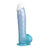 Фаллоимитатор SILEXD Fantasy Angel голубой, 8” (20.3, Ø 4.4 см)