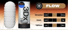 Мастурбатор Tenga 3Dx Flow