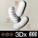 Мастурбатор Tenga 3Dx Flow