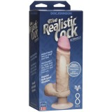 Вибратор The Realistic Cock ULTRASKYN Vibrating - 8 (23.6 , Ø 5.1 см)