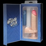 Вибромассажер Realistic Cock 6 VIBRO REALISTIC (21.6, Ø 4.3 см)