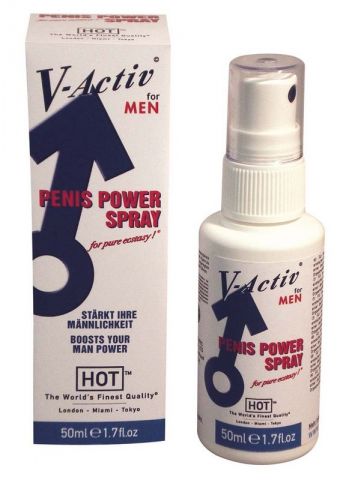 Стимулирующий спрей V-Activ Penis Power Spray для мужчин 50 мл