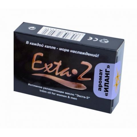 Масло интимное EXTA-Z, иланг-иланг, 1,5 мл.