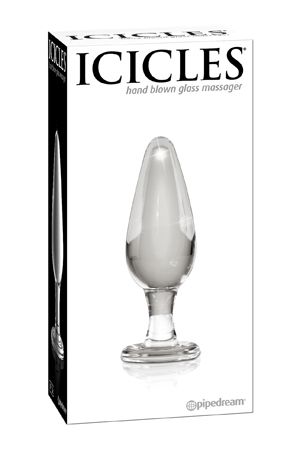 Стеклянная пробка Icicles No. 26 - Clear (11.5, Ø 3.8 см)
