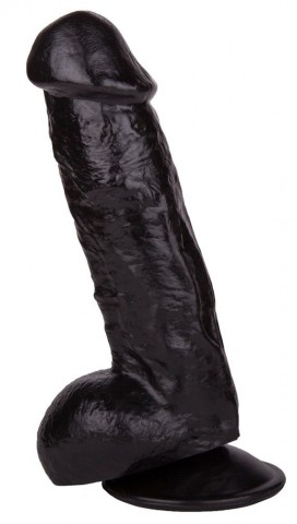 Фаллоимитатор Lovetoy с присоской черный (17.8, Ø 4.2 см)