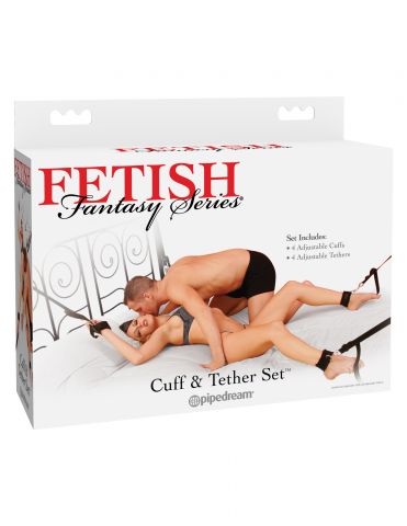 Набор для бондажа Cuff And Tether Set