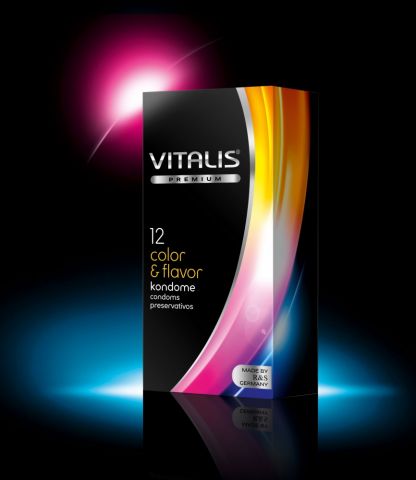 Презервативы VITALIS premium Color & flavor 12 шт