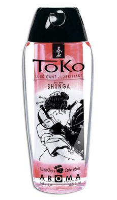 Индивидуальный ароматический лубрикант SHUNGA Toko Пылающая вишня 165 МЛ