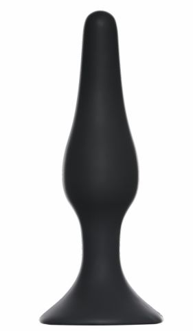 Анальная пробка Slim Anal Plug XL Black (15.5, Ø 3.6 см)