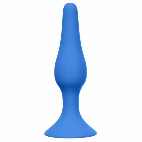 Анальная пробка Slim Anal Plug Small Blue (10.5, Ø 2.5 см)