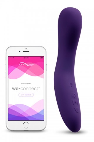 WE-VIBE Вибратор Rave фиолетовый (19.3, Ø 3.1 см)