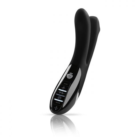 Двойной электростимулятор Mystim Tingling Aparte eStim Vibrator, Black Edition