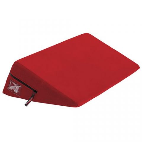 Liberator Retail Wedge Подушка для любви малая, красная микрофибра Liberator Retail Wedge Подушка для любви малая, красная микрофибра