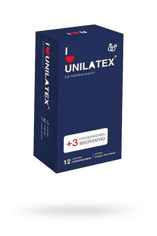 Презервативы Unilatex Extra Strong, особопрочные (12 шт)