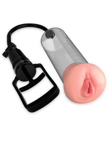 Fanta Flesh Pussy Pump Помпа с уплотнителем в виде вагины (28, Ø 6.4 см)