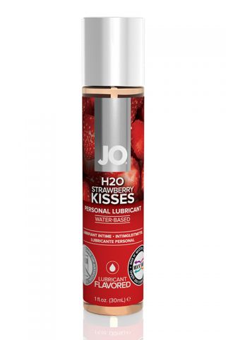 Ароматизированный лубрикант Клубника на водной основе System JO Flavored Strawberry Kiss, 30 мл