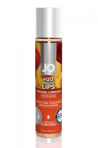 Ароматизированный лубрикант Персик на водной основе System JO Flavored Peachy Lips, 30 мл