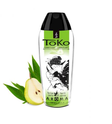Новинка! Индивидуальный ароматический лубрикант SHUNGA Toko Зеленый чай и груша 165 МЛ