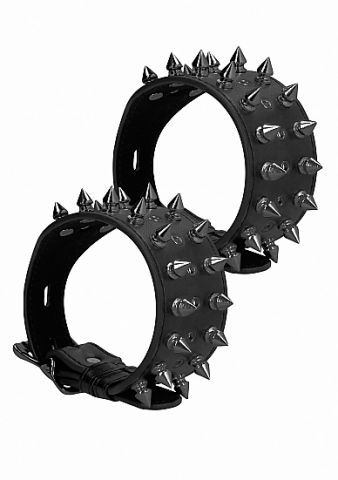 Браслеты на ноги Ouch! Skulls and Bones Black Spikes Браслеты на ноги Ouch! Skulls and Bones Black Spikes