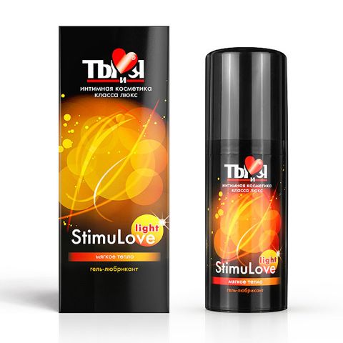 ГЕЛЬ-ЛЮБРИКАНТ ТЫ И Я STIMULOVE LIGHT, ВОЗБУЖДАЮЩИЙ, 50 Г (БИОРИТМ)