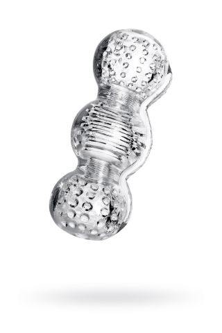 МАСТУРБАТОР НЕРЕАЛИСТИЧНЫЙ LINGAM BY TOYFA RASHMI , TPE, ПРОЗРАЧНЫЙ, 15,5 СМ