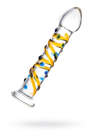 НЕРЕАЛИСТИЧНЫЙ ФАЛЛОИМИТАТОР SEXUS GLASS, СТЕКЛО, ПРОЗРАЧНЫЙ, 17,5 СМ