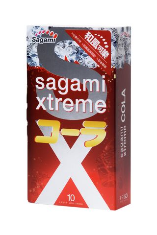 Презервативы Sagami Xtreme Cola 0,04 мм (10 шт)