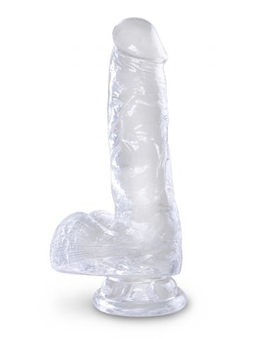 King Cock Clear, Cock with Balls 6