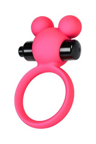 Виброкольцо на пенис A-Toys by TOYFA розовое Ø 3,1 см