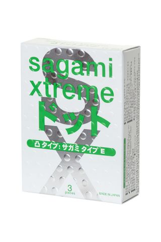 Презервативы Sagami Xtreme 0,02 Type-E (3 шт)
