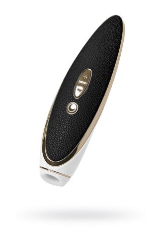 Вибро-вакуумно-волновой стимулятор Satisfyer Luxury Чёрный Haute Couture - СО СКИДКОЙ (без коробки)