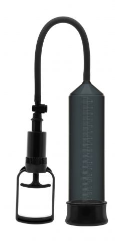Вакуумная помпа Erozon Penis Pump чёрная (24.5, Ø 6.3 см)
