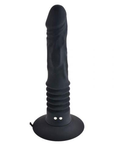 Анальный вибростимулятор с естественными фрикциями Vibrating Ass Fucker (12.7, Ø 3.6 см)