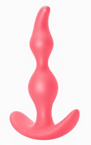 Анальная пробка Bent Anal Plug Pink (13, Ø 3 см)