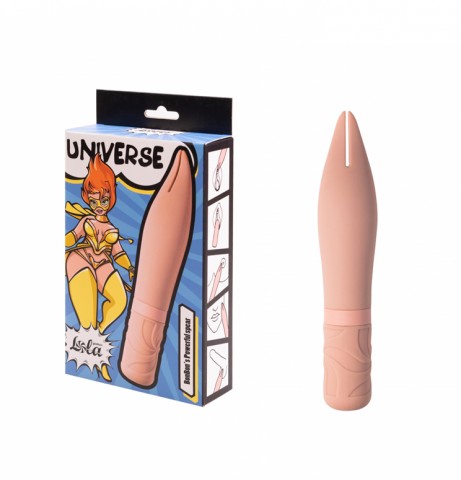 Перезаряжаемый Вибратор Universe BonBon’s Powerful Spear Beige (15.2, Ø 3 см)