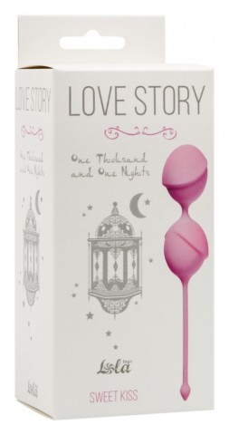 Вагинальные шарики Love Story One Thousand and One Nights Sweet Kiss (19, Ø 3.7 см)