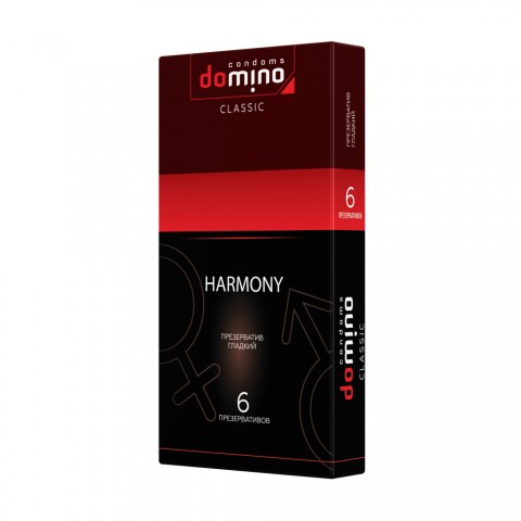 Презервативы гладкие DOMINO CLASSIC Harmony 6 шт.