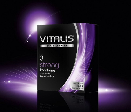 Презервативы VITALIS premium №3 Strong