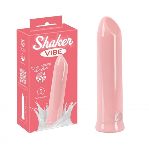 Shaker Vibe мощная вибропуля, розовый (10, Ø 2.3 см)