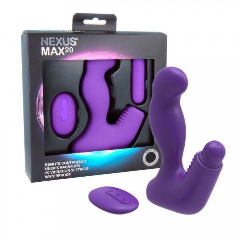 Nexus Max 20 вибромассажер простаты, фиолетовый
