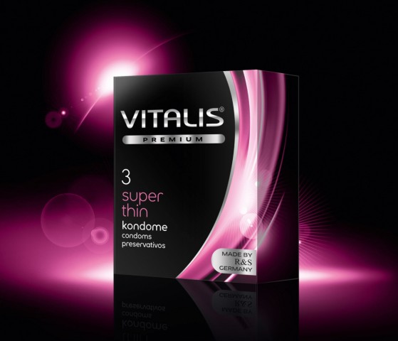 Презервативы VITALIS premium Super thin (3 шт)