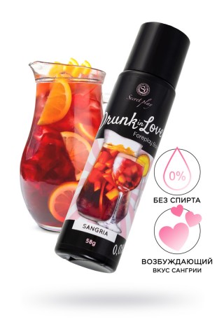 Интимный гель SECRET PLAY для сосков и интимных зон, со вкусом сангрии (58 г)