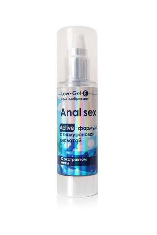 Гель-лубрикант ANAL SEX, с гиалуроновой кислотой и экстрактом мяты (55 г)