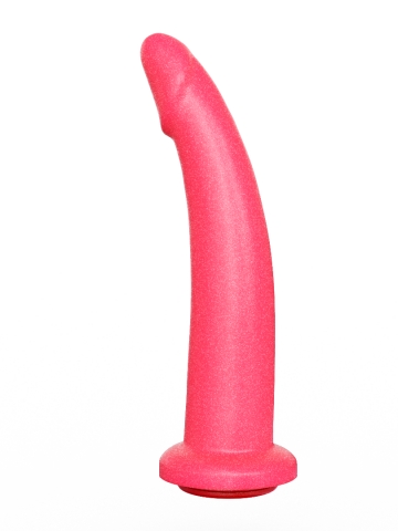 Анальный фаллоимитатор с коннектором Lovetoy из ПВХ Розовый (18, Ø 3.5 см)