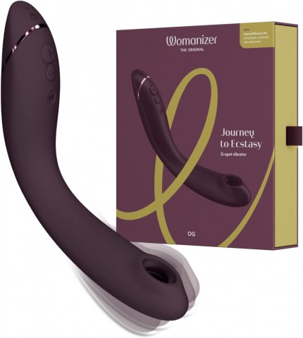 Womanizer OG c технологией Pleasure Air и вибрацией, фиолетовый