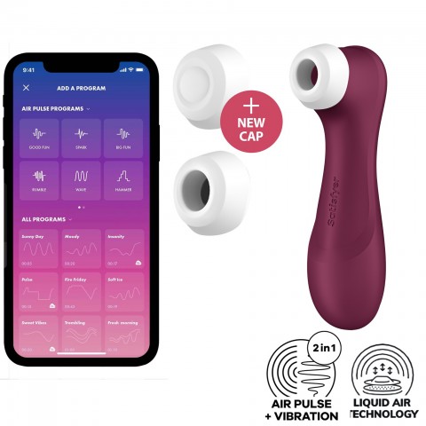 Вакуумный стимулятор с вибрацией Satisfyer Pro 2 Generation 3 Connect App