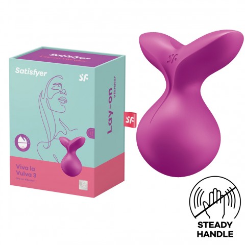 Клиторальный стимулятор Satisfyer Viva la Vulva 3, фиолетовый